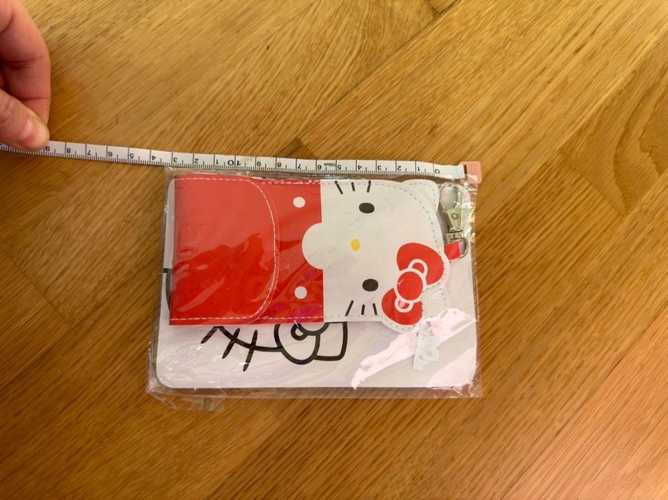 Kırmızı Hello Kitty kilitli anahtarlım - Görsel 2