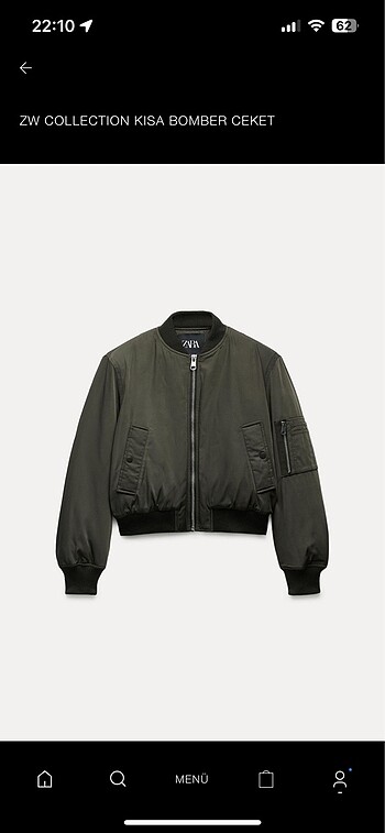 ZARA BOMBER MONT