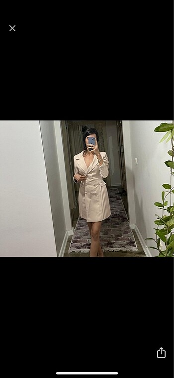 Blazer elbise