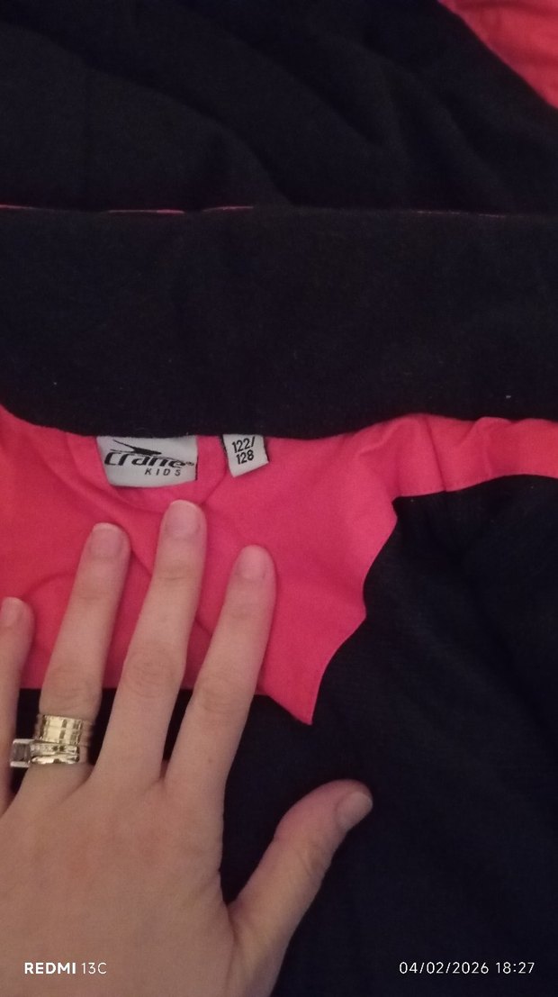 7 8 yas Çocuk Kapüşonlu Kırmızı Fermuarlı polarli mont - Görsel 5