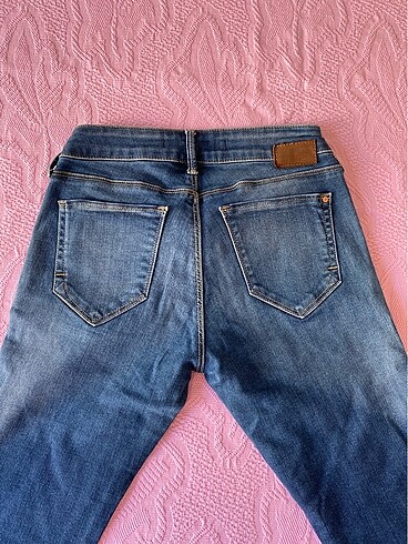 28 Beden Mavi jeans kot pantolon