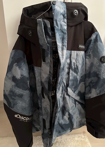 Diğer Discover Outdoor Camo Kapusonlu Kar Montu