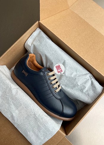 Camper Sik Lacivert Deri Sneaker
