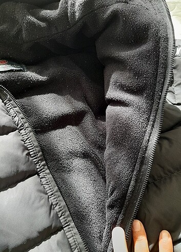 Standart Beden Beden siyah Renk Erkek şişme mont