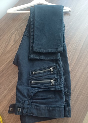 Balmain Parisorijinalbikersiyahjean Pantolon34bedenmade İn Japan