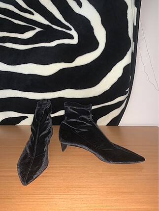 Zara Woman süet #siyah