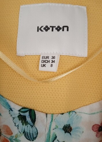 s Beden Kadın ceket #koton