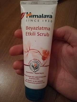 Himalaya beyazlatma etkili scrub