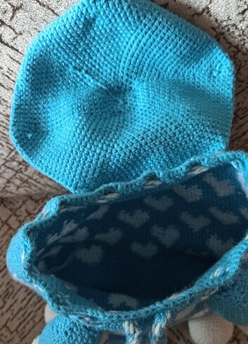 Beden amigurumi çanta