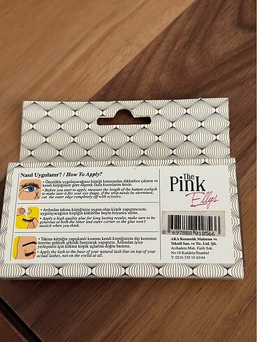 The pink marka takma kirpik - Görsel 3