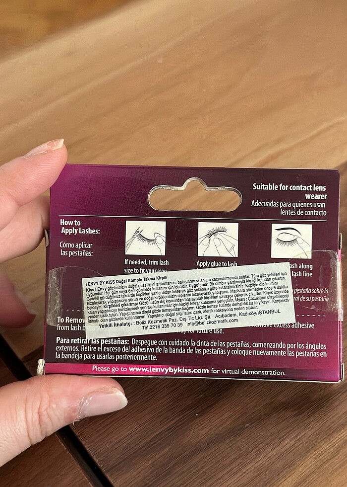 Takma kirpik - Görsel 3