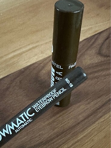 Pastel kaş rimeli ve kaş kalemi - Görsel 3