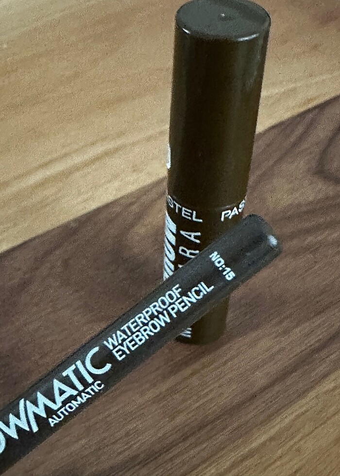 Pastel kaş rimeli ve kaş kalemi - Görsel 3