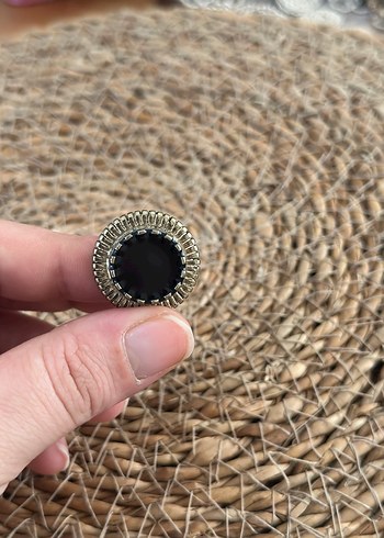 Yeşil Taşlı Bohem Kadın Yüzük seti - Görsel 5