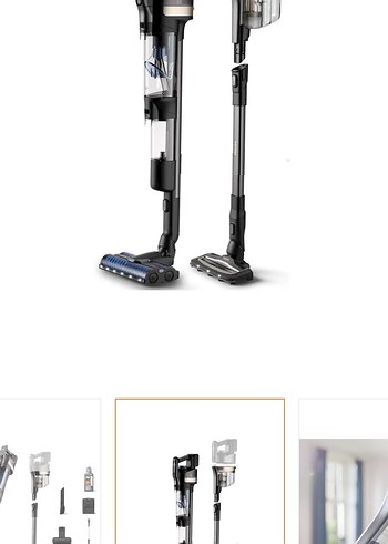 Philips 9000 ıslak kuru Kablosuz Dikey Elektrikli Süpürge - Görsel 2