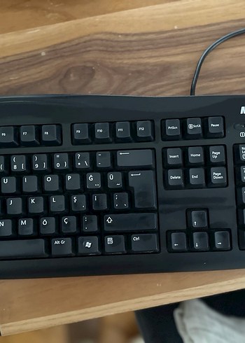 Microsoft Kablolu Siyah Klavye - Görsel 2