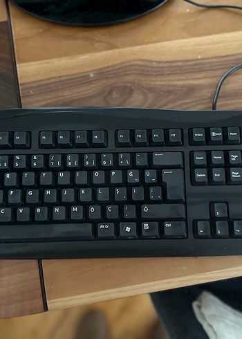 Microsoft Kablolu Siyah Klavye - Görsel 3