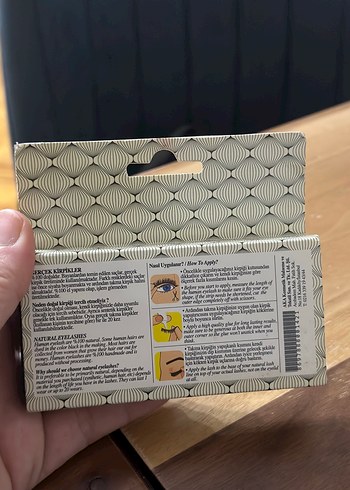 Doğal Takma Kirpik The pink marka - Görsel 3