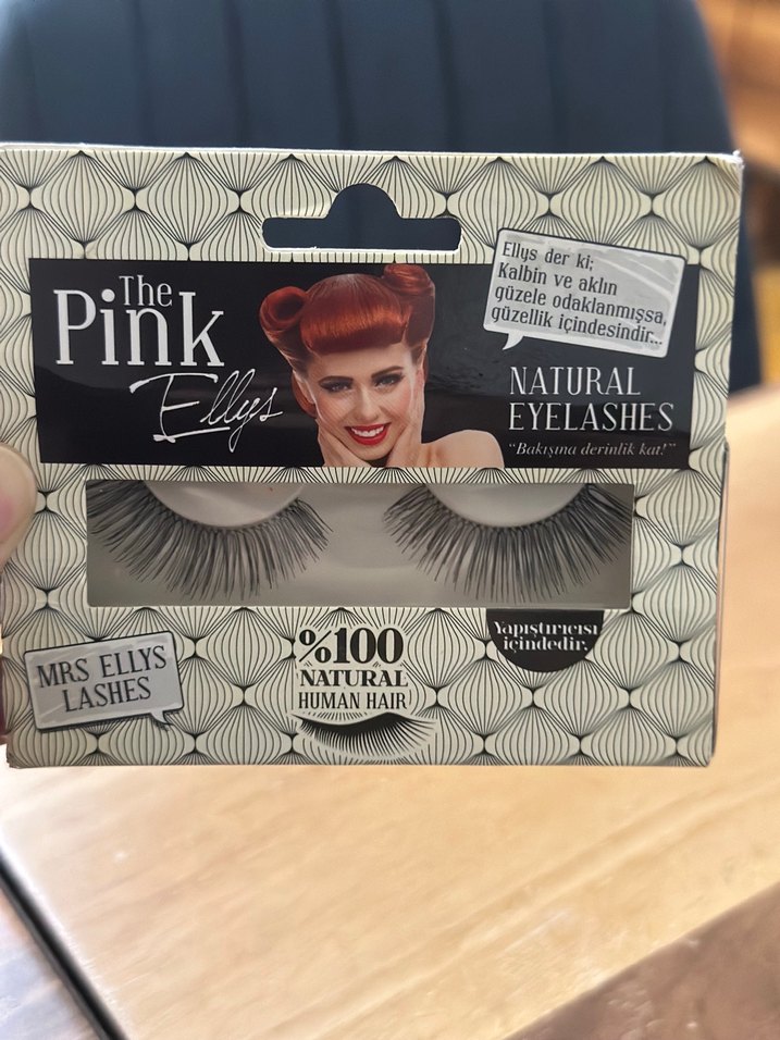 Doğal Takma Kirpik The pink marka - Görsel 2