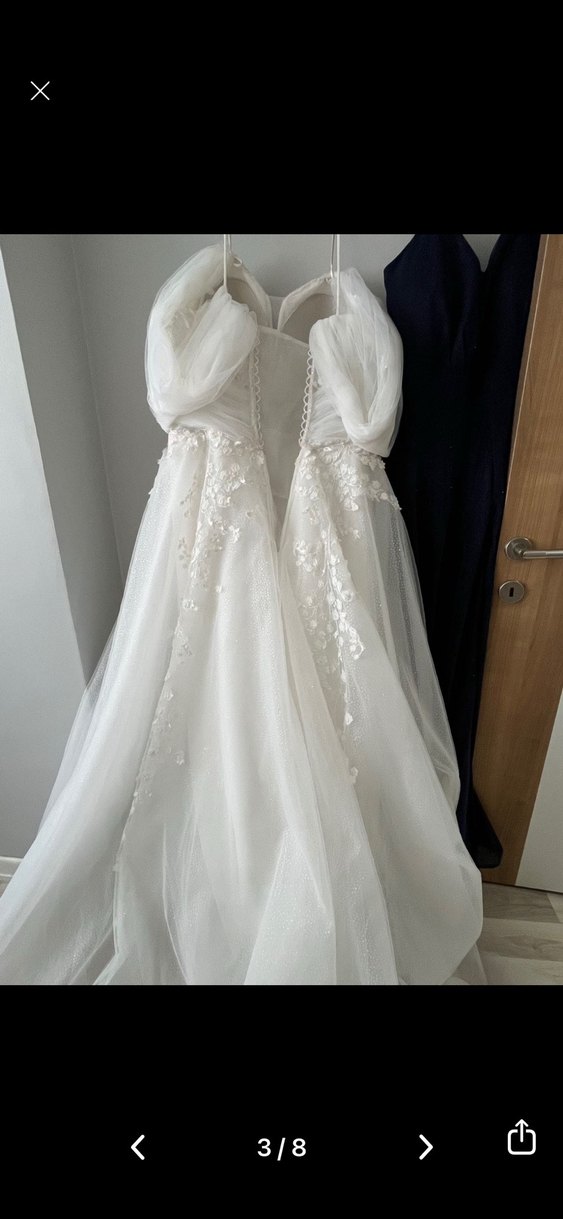 Büyük beden gelinlik - Görsel 3