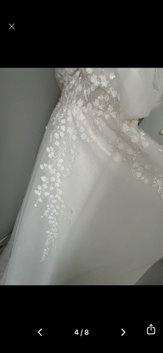 Büyük beden gelinlik - Görsel 4