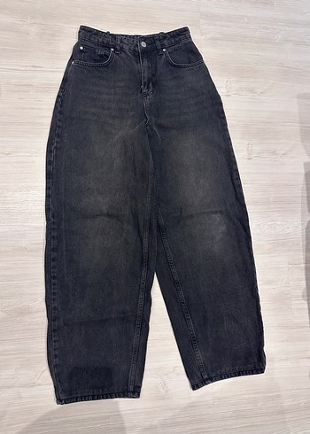 LC Waikiki Yuksek Bel Siyah Denim Jean