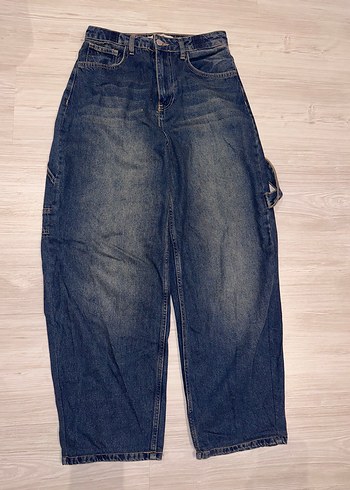 LC Waikiki Koyu Mavi Yikamali Rahat Denim Jean