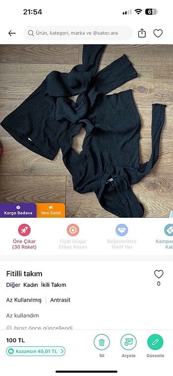 Alt üst takım