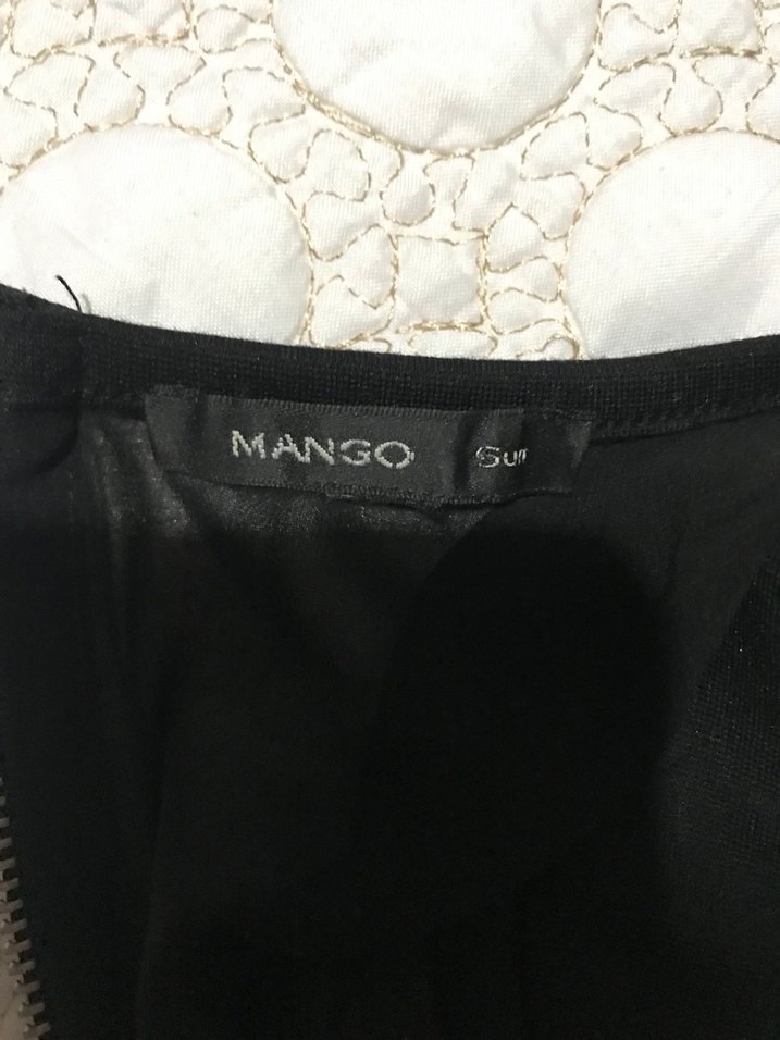 Siyah Mini Payet Gece Elbise - Görsel 5