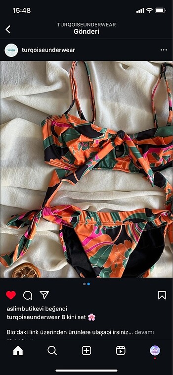 Yeni sezon bikini takımı