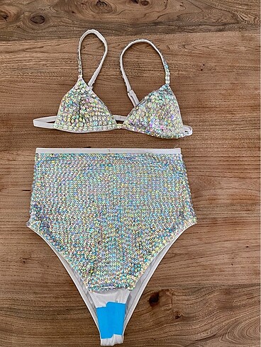 s Beden ten rengi Renk Yeni sezon taş işlemeli bikini