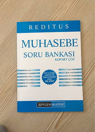 Muhasebe soru bankası 