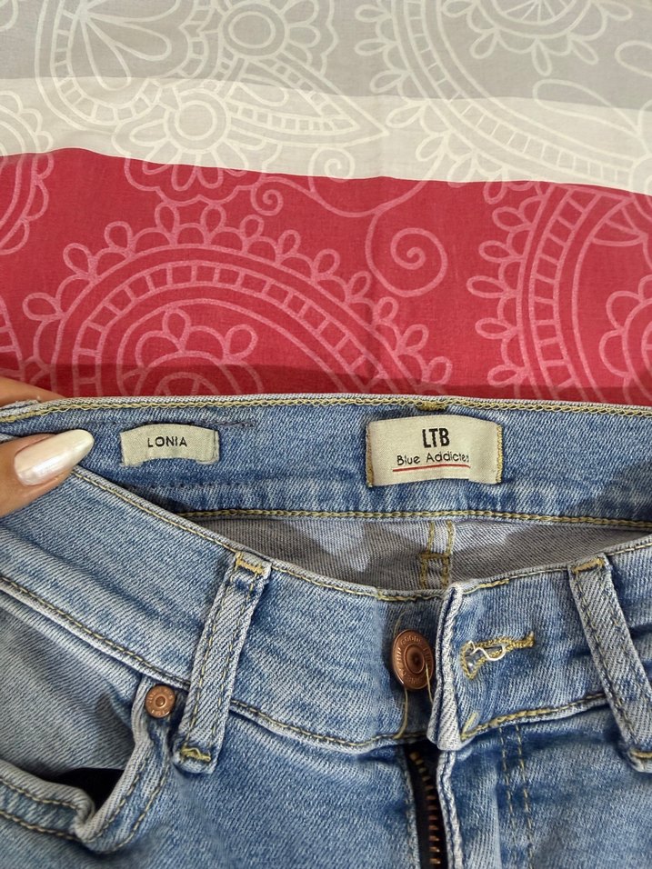 Vintage LTB Açık Mavi Denim Jean — görsel 7/15