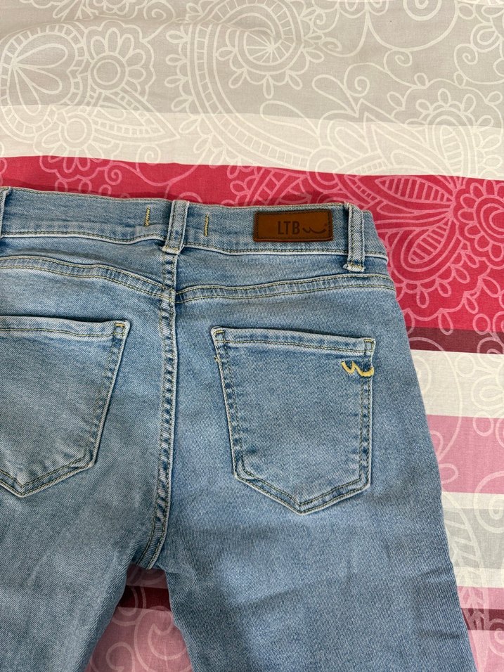 Vintage LTB Açık Mavi Denim Jean — görsel 3/15