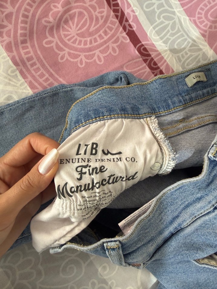 Vintage LTB Açık Mavi Denim Jean — görsel 4/15