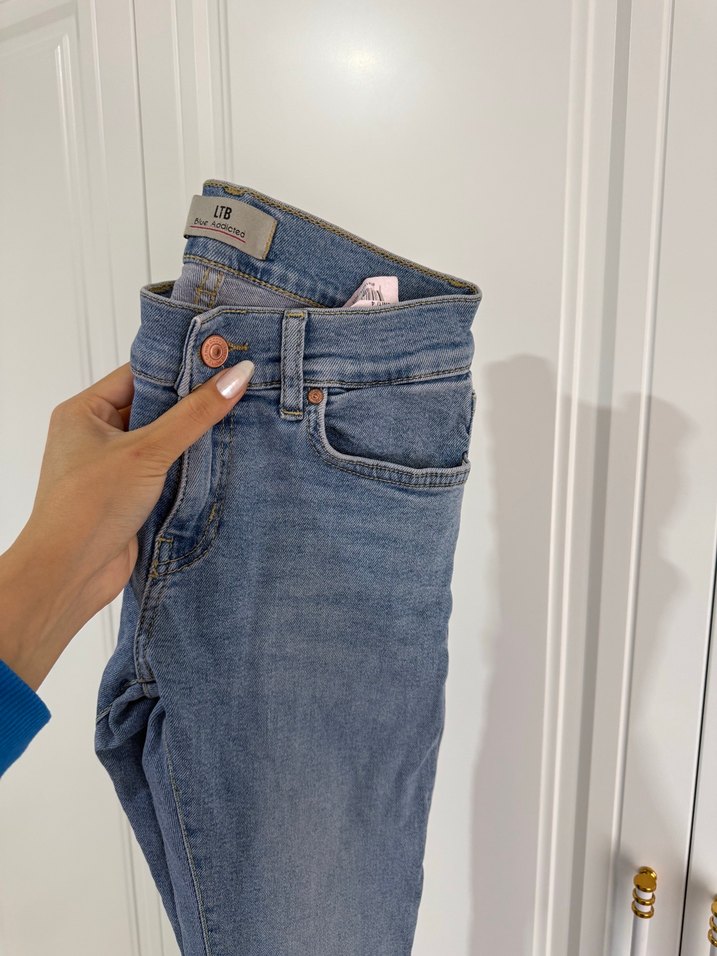 Vintage LTB Açık Mavi Denim Jean — görsel 2/15