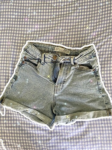 Stradivarius stradivarius mini mom şort