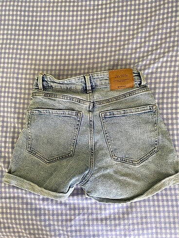 xs Beden stradivarius mini mom şort