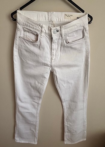 Rag & Bone Beyaz Denim Jeans