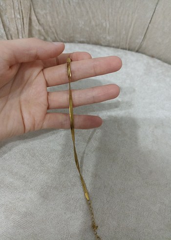 Beden Kadın Elastik Minimalist Yılan Desenli Bilezik