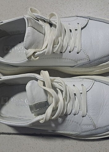 39 Beden #deri #sneaker #spor #ayakkabi