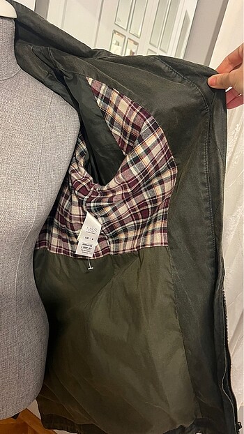 38 Beden haki Renk M&S Kürklü kaban