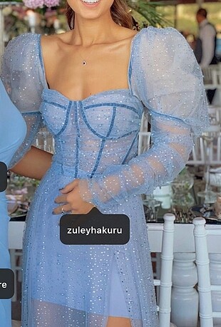 xs Beden Zuleyha Kuru model elbise