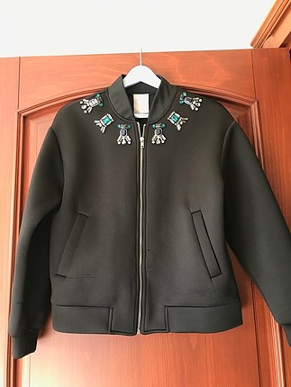 Twist bomber ceket
