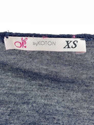 xs Beden lacivert Renk Koton Bluz %70 İndirimli.