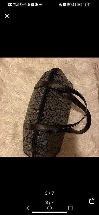  Beden gri Renk Calvin Klein Çanta