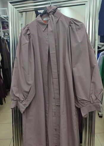 Uzun balon Kollu Kadın Salaş gömlek ceylan otantik - Görsel 2