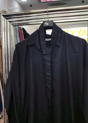 Kadın Siyah Uzun Düğmeli gömlek ceylan otantik - Görsel 3