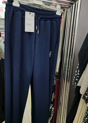 Kadın Lacivert Rahat Kesim Eşofmanalti - Görsel 3