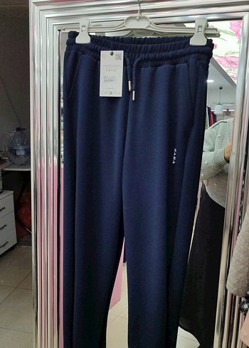 Kadın Lacivert Rahat Kesim Eşofmanalti - Görsel 2